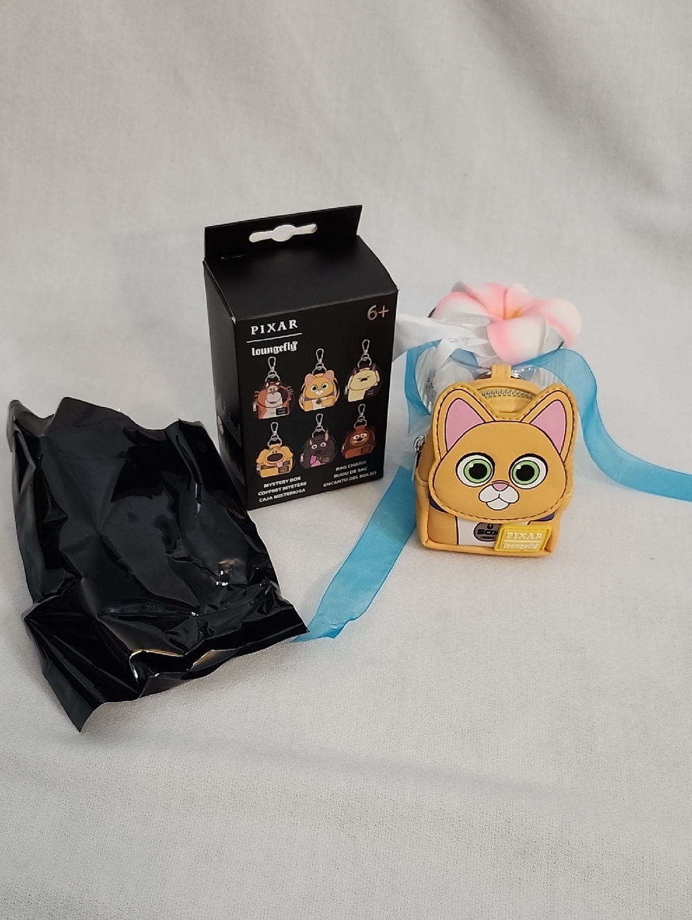 Pixar Loungefly Orange Cat Mini Backpack Keychain